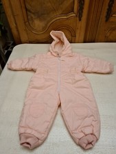 Combinaison manteau ski neige  froid rose - bébé enfant 12 18 mois - hiver