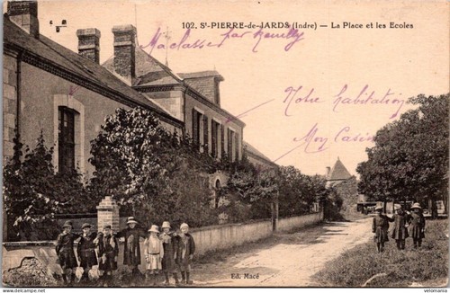 S25508 cpa saint pierre - 36, de