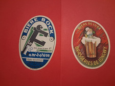 LOT  2 ETIQUETTES  BRASSERIE