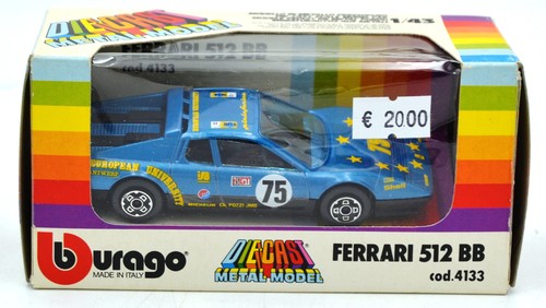 Die cast ferrari 512 - ",