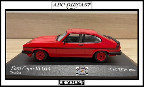 Ford capri iii - gt4, signalrot