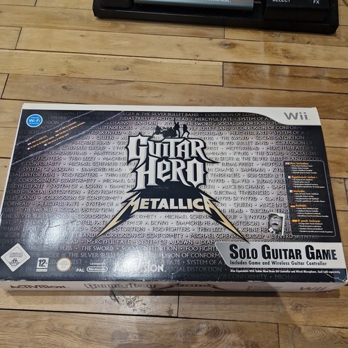 Guitar hero metallica wii - guitar,