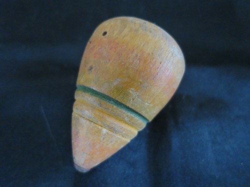 Jouet toupie ancienne bois - jouet,