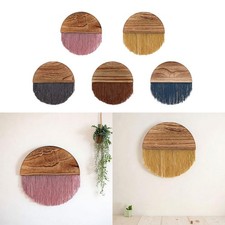 Macramé Tenture Murale Boho Décorations Murales Gland Décoration Accents Chic