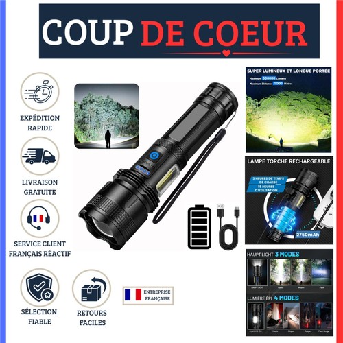 Lampe torche led ultra - torche,