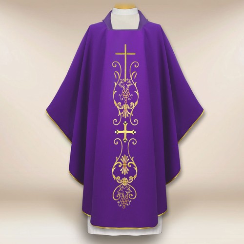 Chasuble brodée croix - croix, »