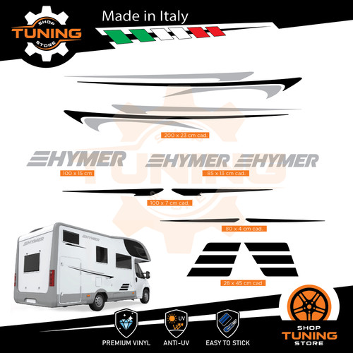 Autocollants camper kit - autocollants,