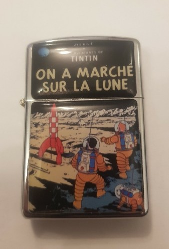 Briquet essence bd tintin - briquet,