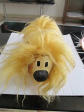 VINTAGE POLUX LE MANÉGE ENCHANTÉ PELUCHE JOUET A TIRER ARTICULÉ CLODREY