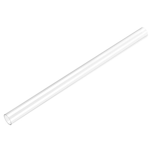 3pcs transparent rigide tube - transparent,