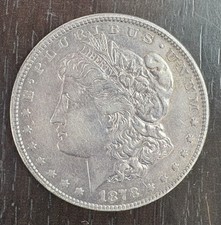 USA - ETATS UNIS - MORGAN DOLLAR 1878 PHILADELPHIE - TAIL FEATHERS