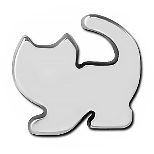 Petit chat acier pour tige