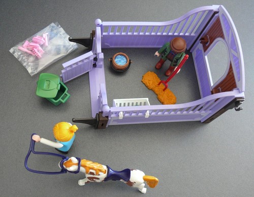 Playmobil box cheval 2 - box, +