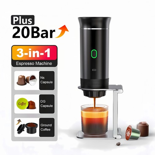 Portable coffee machine - portable,