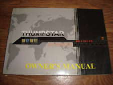 Thumpstar 90 110 125 Motorcycle Owners Manual