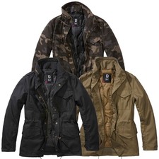 Brandit Femmes M65 Veste de Combat Américaine Army Parka D'Hiver avec Doublure