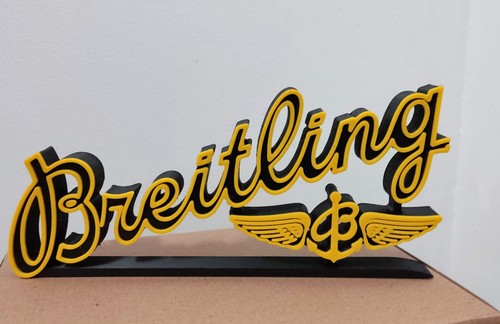 Logo breitling - breitling, (jaune)