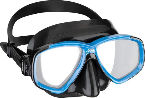 Perla mask black - black/blue,