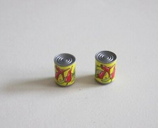 PLAYMOBIL (R11140) TRADE - Lot of 2 Red & Green Pepper Canning Boxes 