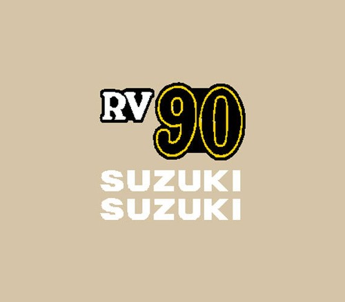 Suzuki moto bleu - rv,