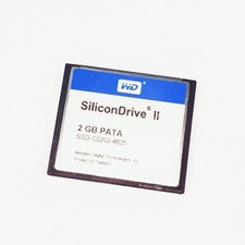 SiliconDrive WD PATA 2GB COMPACT FLASH CF CARD 2GB SSD-C02GI-4825