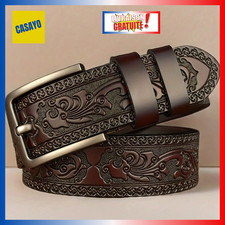 Ceinture Cuir Véritable Homme