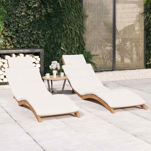 Chaise longue avec coussin