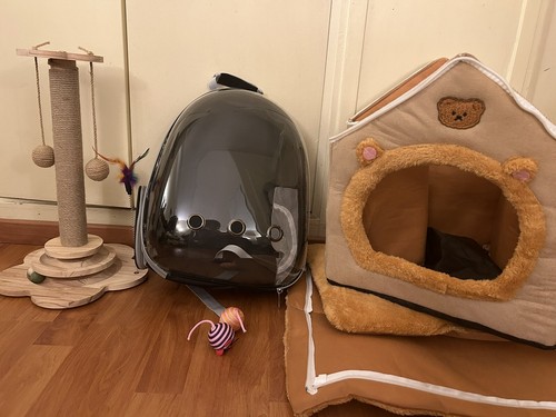 Set chat maison pliable - maison,