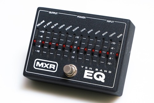 Pédale effets mxr m108 10 - pédale,