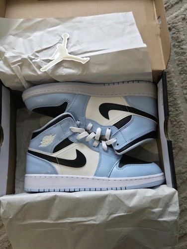 Nike air jordan mid ice - nike, blue