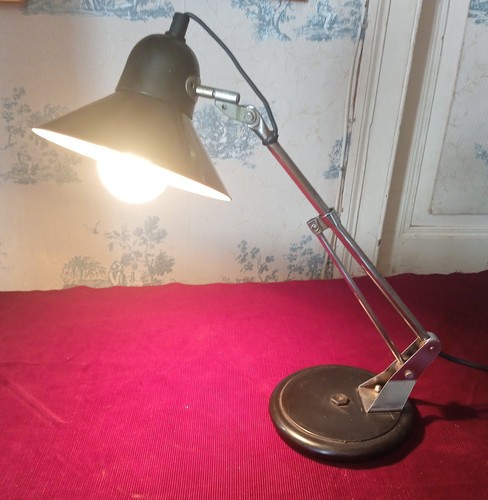 Lampe bureau métal - de,