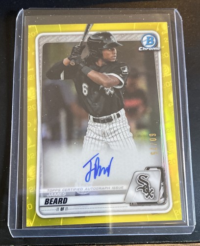2020 bowman james beard chrome - bowman,