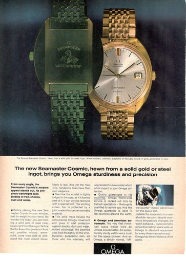 Omega montre seamaster - seamaster, cosmic