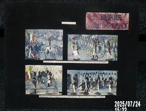 Diorama sur cadre - 1er, empire