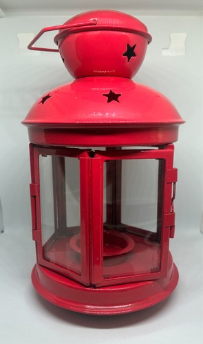 Lanterne photophore rouge