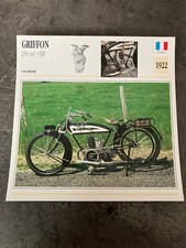 CARTE FICHE MOTO collection ATLAS GRIFFON 250 CM3 3 HP
