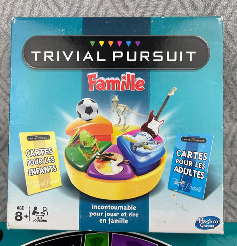 Trivial pursuit famille - famille, jeu
