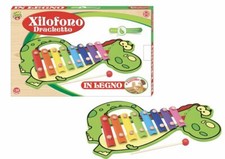 X Xylophone Dragon En Bois