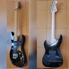 Guitare électrique noire
