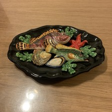 Fish Theme Decorative Plate Ref O