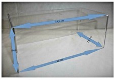 12 Vitrine Hauteur 8 cm Vendu sans le socle Miniatures 1/43 (Camionnette) Neuf