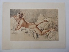 François Boucher Portrait nu