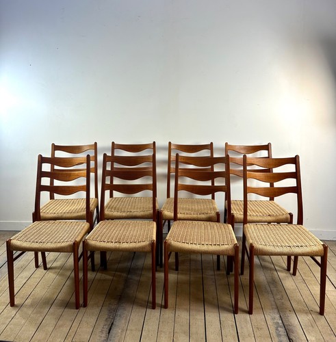 Chaises danoises - (lot,