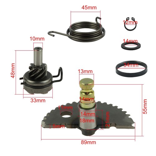 Kit scooter 49cc kick - , start