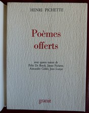 H. Pichette - Poèmes offerts