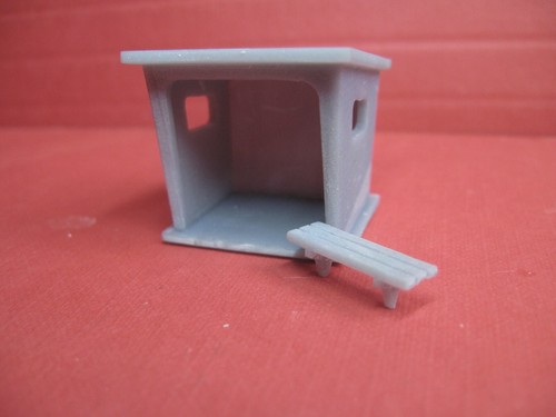 Abris bus echelle 1 - ,echelle, ho,1/43