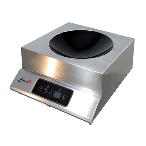 Wok inox induction - inox,