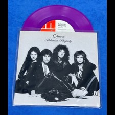 BOHEMIAN RHAPSODY by Queen ( 7" Purple Vinyl Ltd.Ed. No. 747 / 2000 UK P&P)