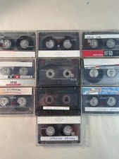 Lot 10 cassettes Sony Hf 60Min