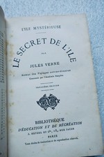 VERNE, Jules L'Ile mystérieuse Tome III HETZEL in 18